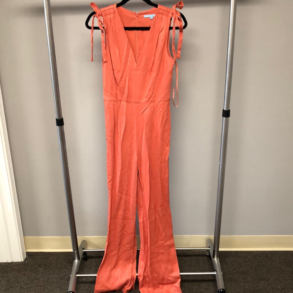 Antonio Melani coral jumpsuit size 2